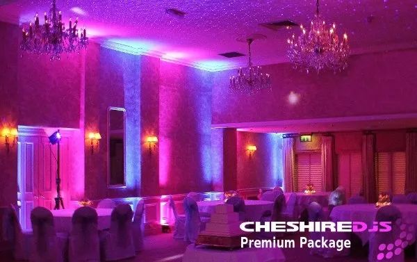 Rowton Hall Uplighting